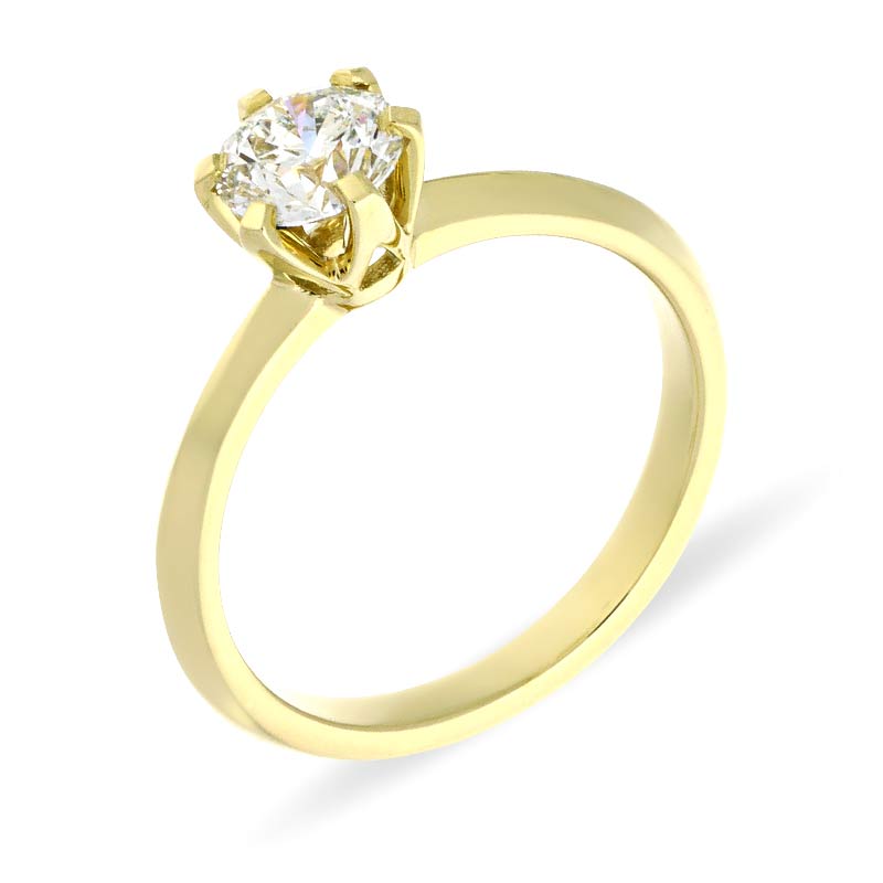 Brillant-Ring Gelbgold