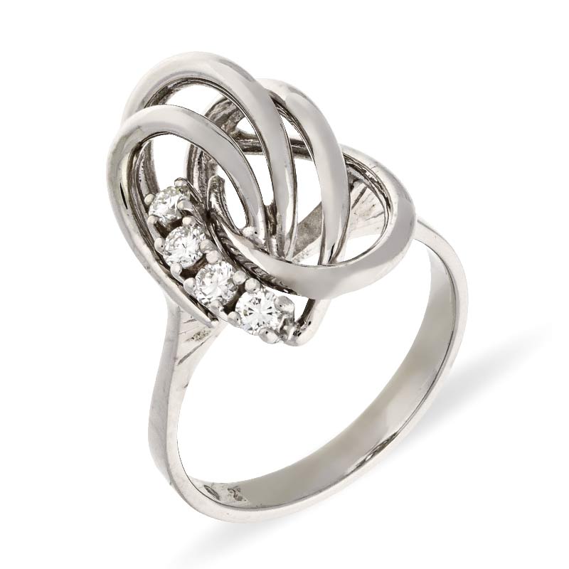 Brillant-Ring Weißgold