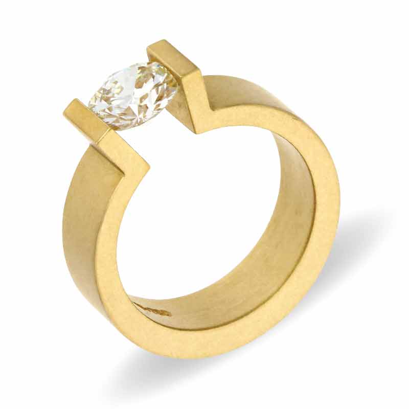 Brillant-Ring Gelbgold