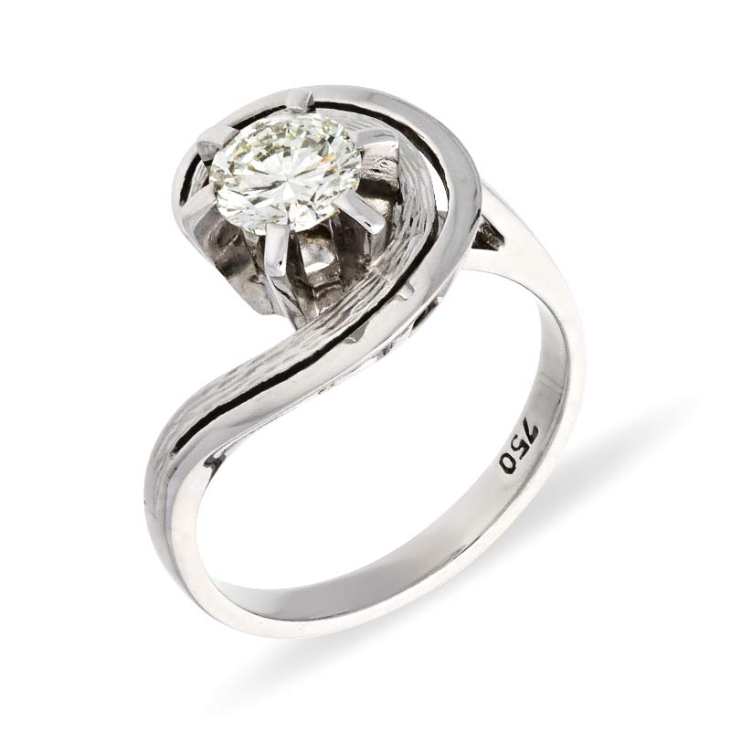 Brillant-Ring Weißgold