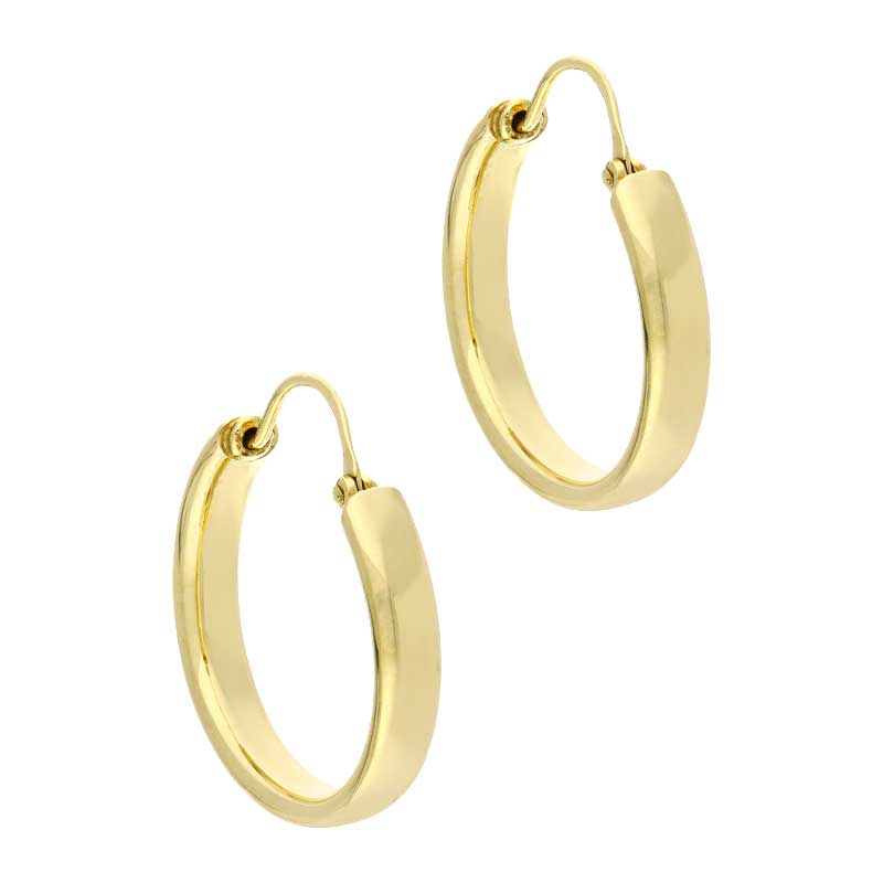 Creolen Gelbgold