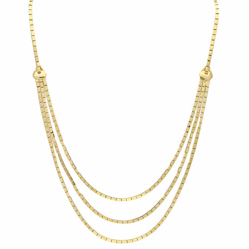 Collier Gelbgold