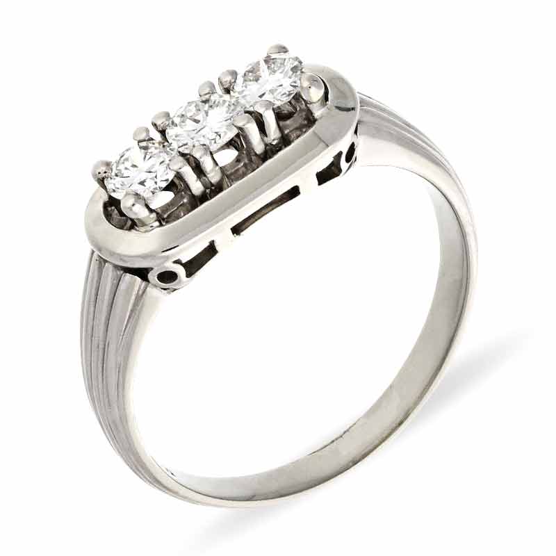 Brillant-Ring Weißgold