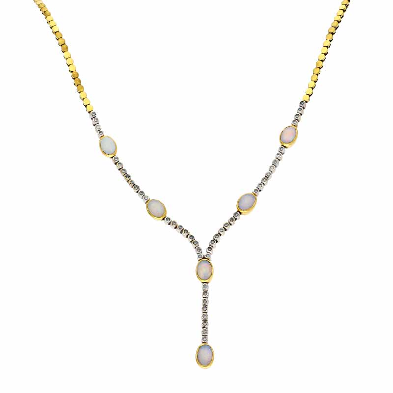Opal-Collier Bicolor