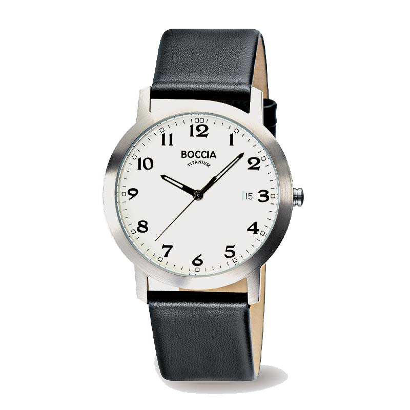 BOCCIA Herrenarmbanduhr Titan 3618-01