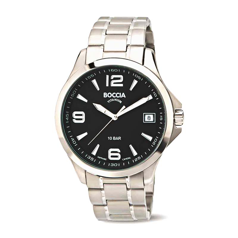 BOCCIA Herrenarmbanduhr Titan 3591-02