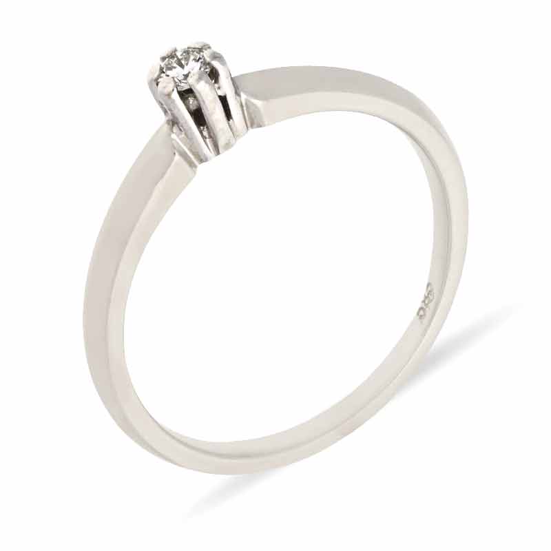 Brillant-Ring Weißgold