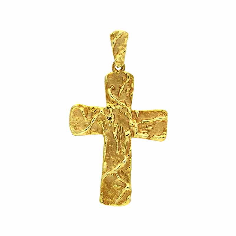 Anhänger 'Kreuz' Gelbgold