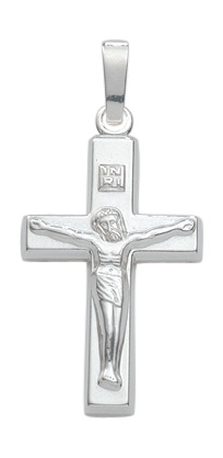 Kreuzanhänger Silber