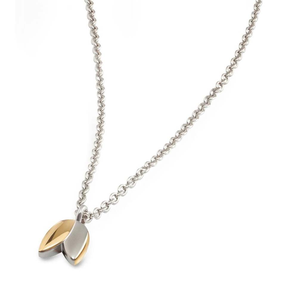 BOCCIA Collier Titan, teil-vergoldet