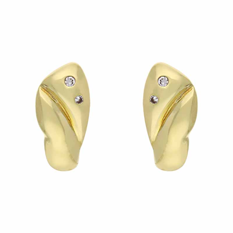 Brillant-Ohrstecker Gelbgold