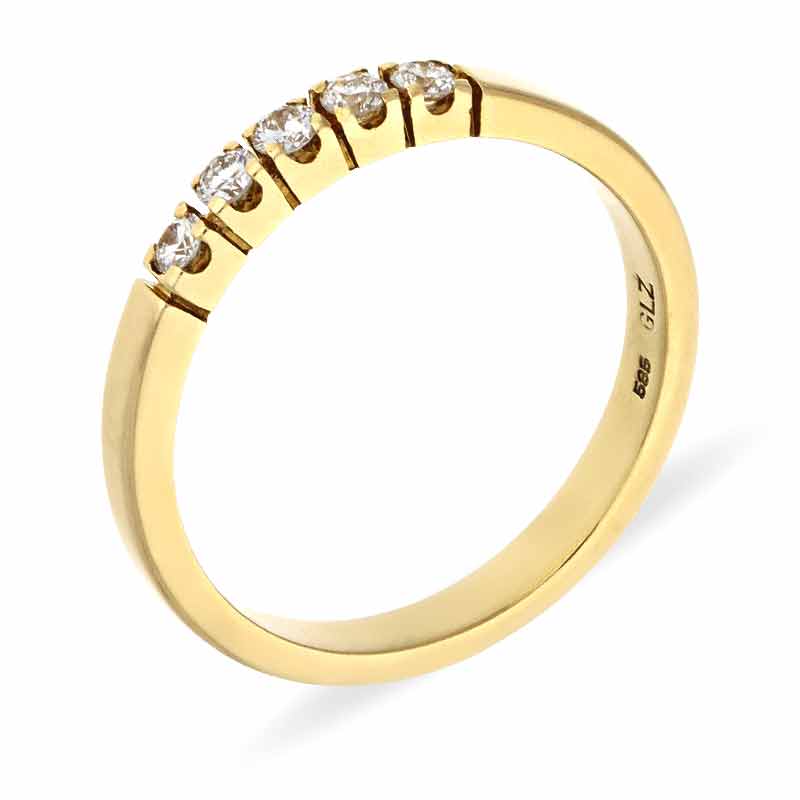 Brillant-Ring Gelbgold