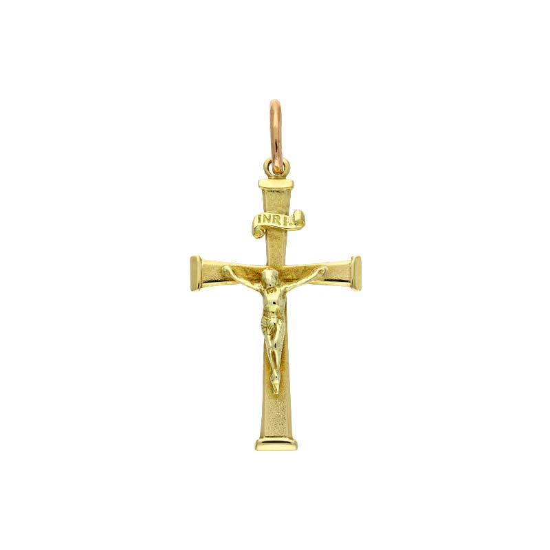 Anhänger 'Kreuz' Gelbgold