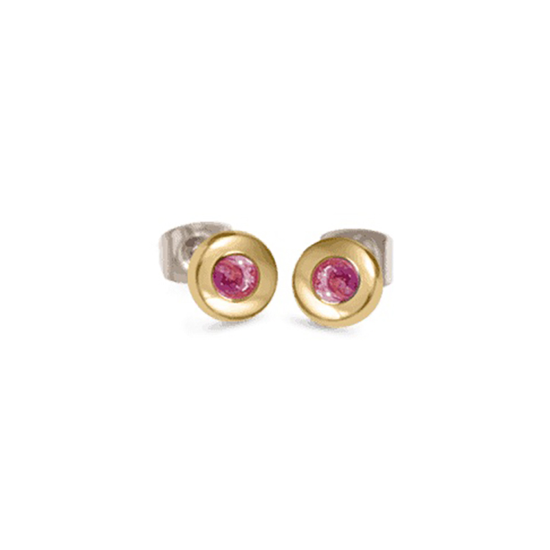 BOCCIA Turmalin-Ohrstecker Titan