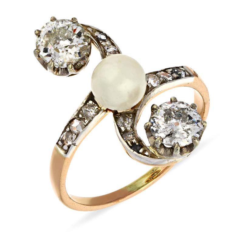 Perl-Ring Bicolor