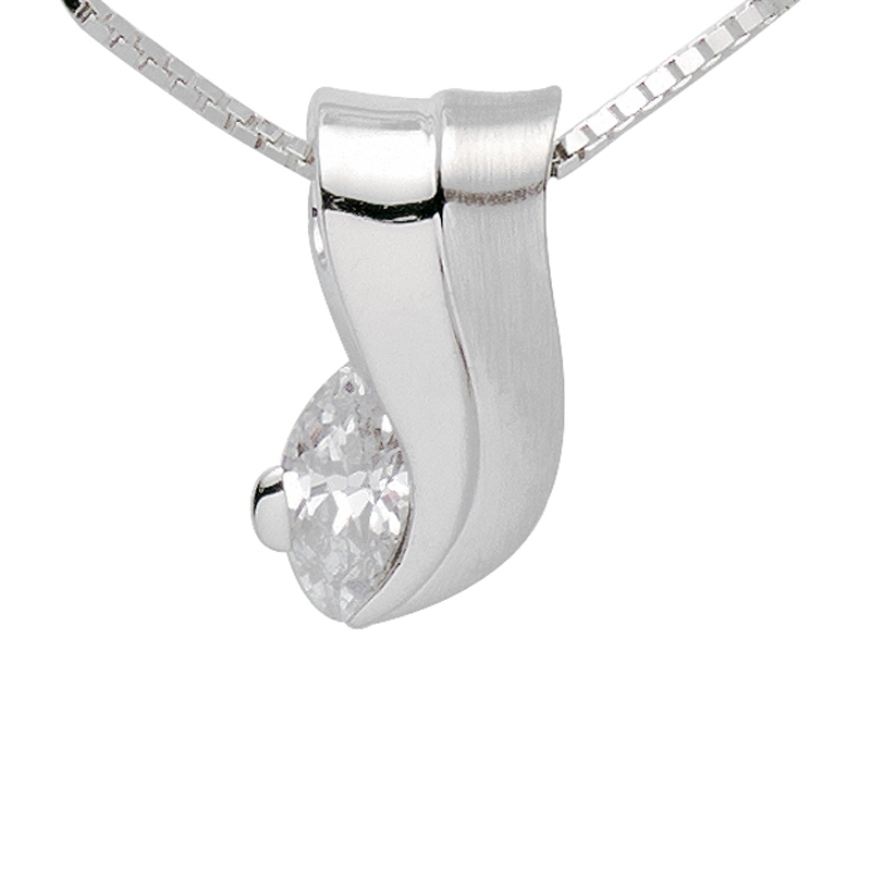 Anhänger mit Kette Silber