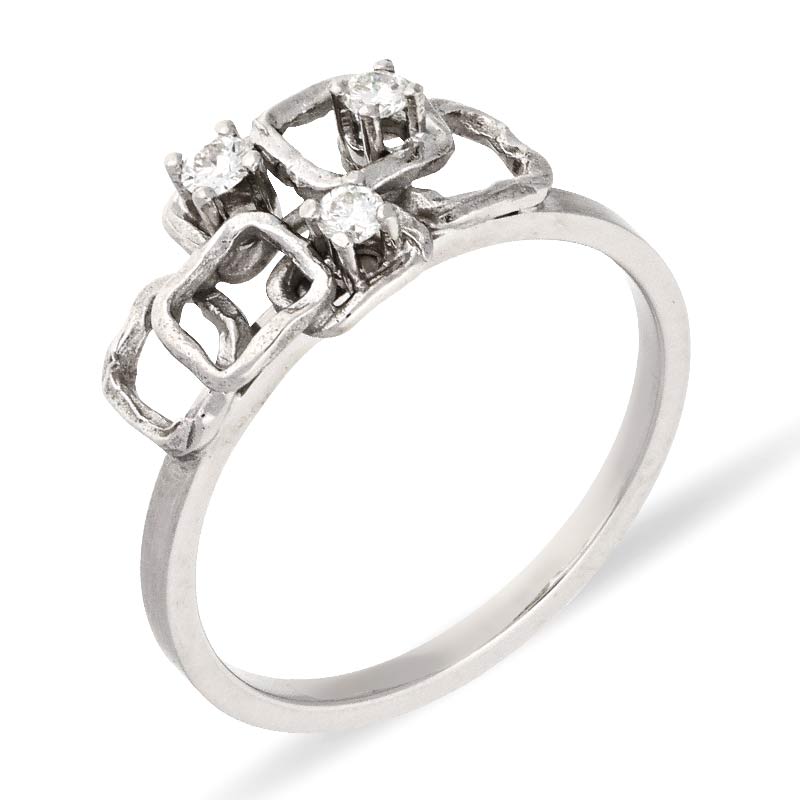 Brillant-Ring Weißgold