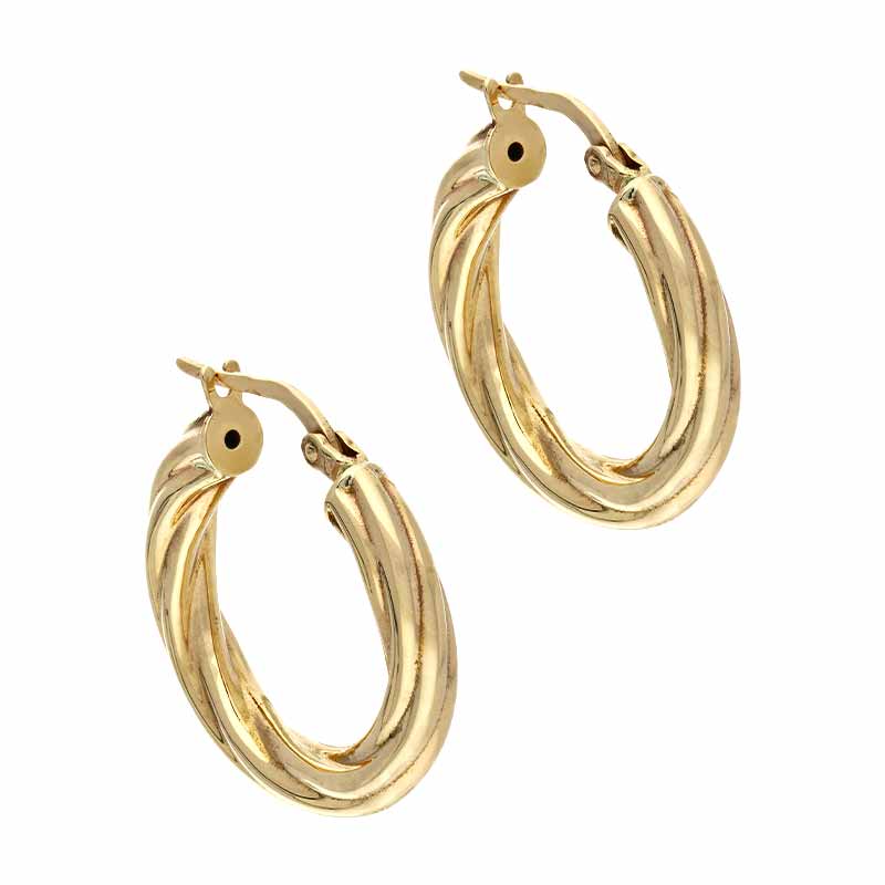 Creolen Gelbgold