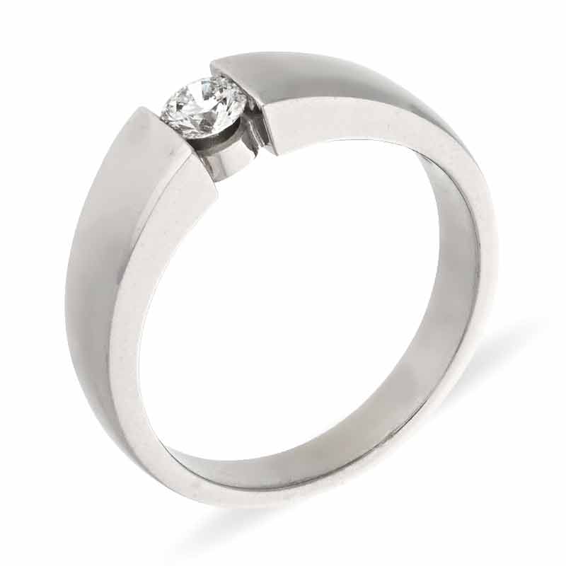 Brillant-Ring Weißgold