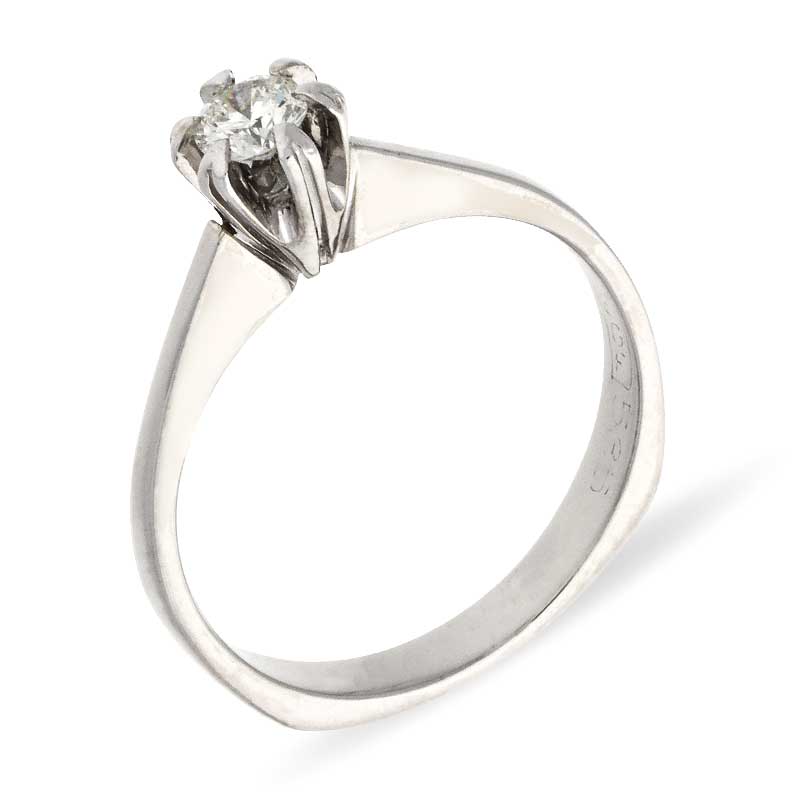 Brillant-Ring Weißgold