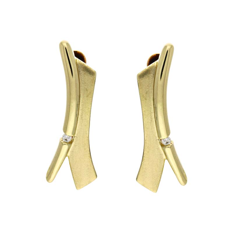 Brillant-Creolen Gelbgold