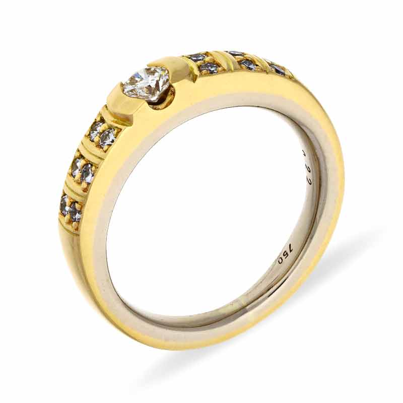 Brillant-Ring Gelbgold