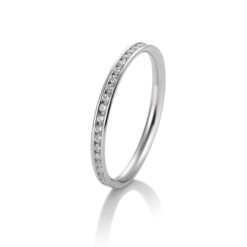 Brillant-Ring Weißgold