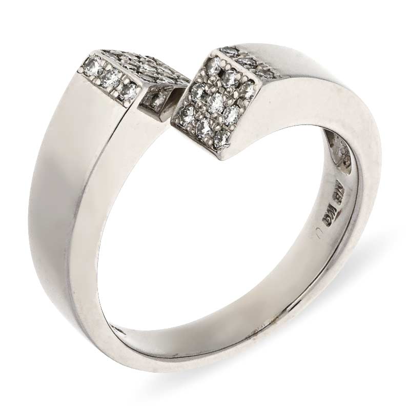 Brillant-Ring Weißgold