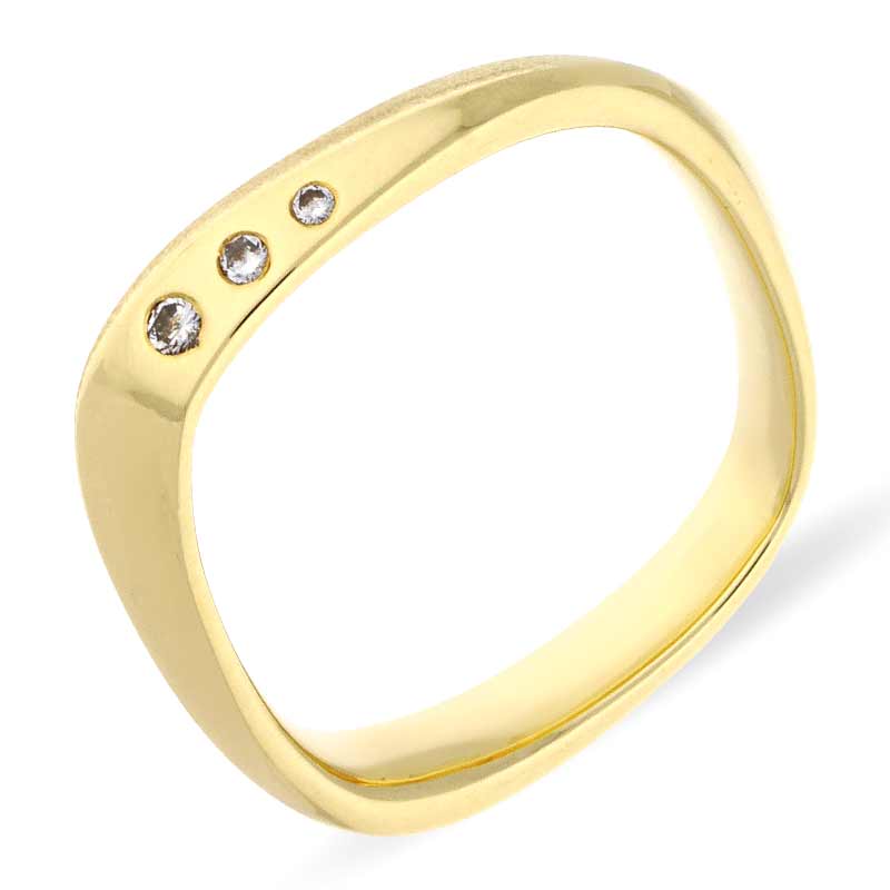 Brillant-Ring Gelbgold