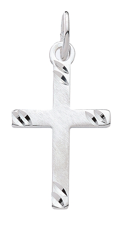 Kreuzanhänger in Silber