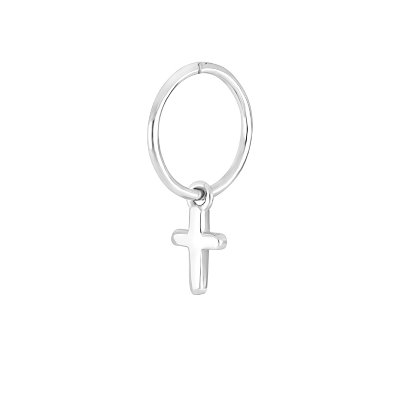 Son of Noa Creol-Einhänger 'Kreuz' Silber, rhodiniert