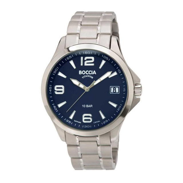 BOCCIA Herrenarmbanduhr Titan 3591-03