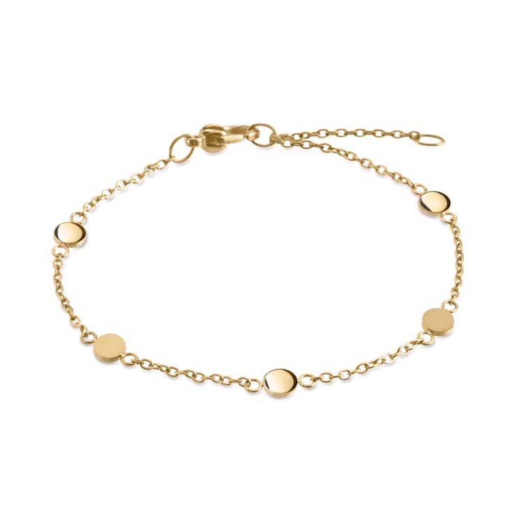 BOCCIA Armband Titan, vergoldet