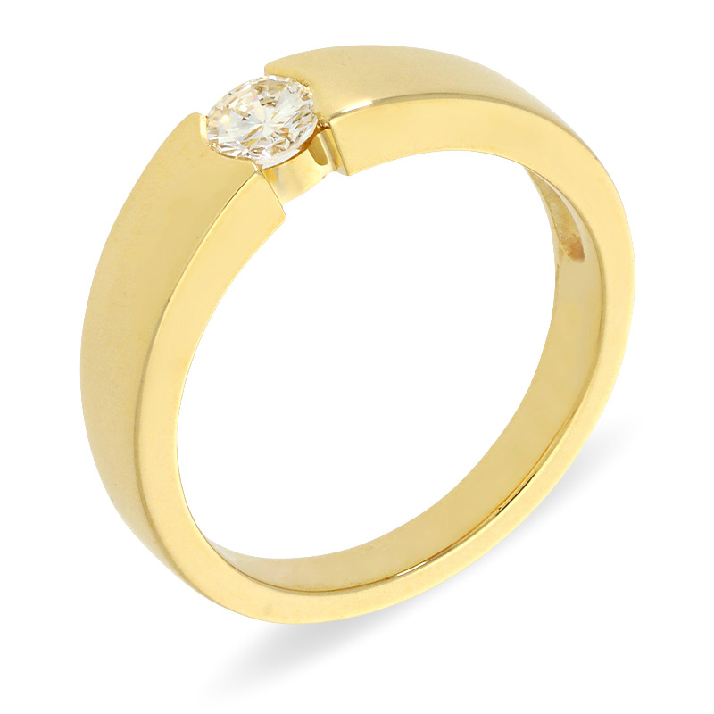 Brillant-Ring Gelbgold 0,20 ct