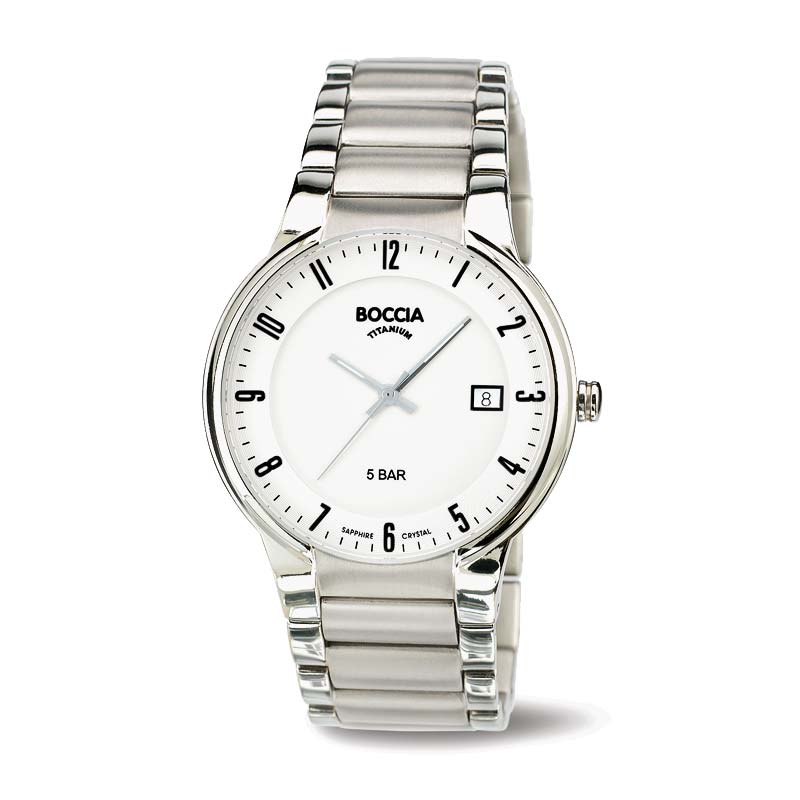 BOCCIA Herrenarmbanduhr Titan 3629-02