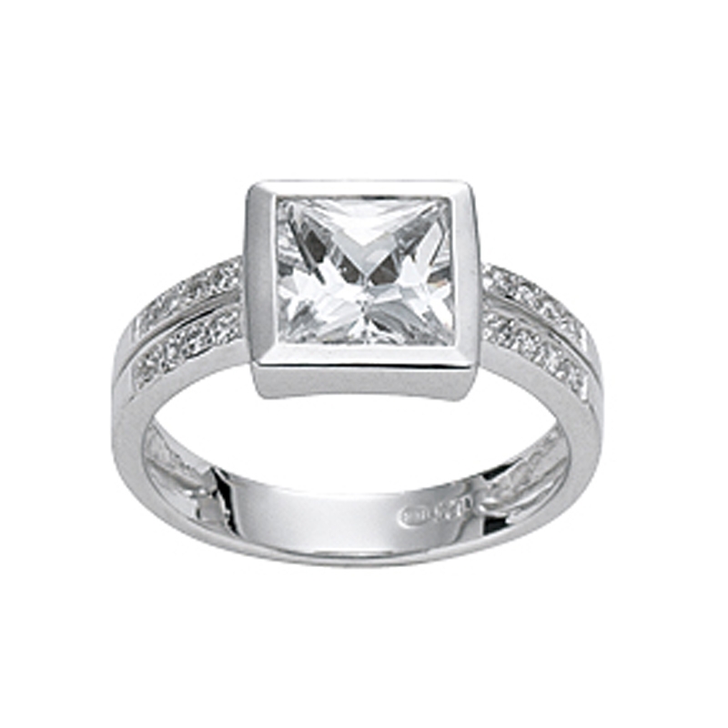 Damenring Silber