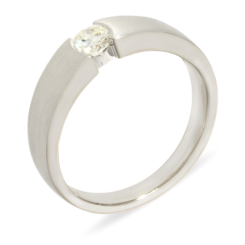 Brillant-Ring Weißgold 0,23 ct