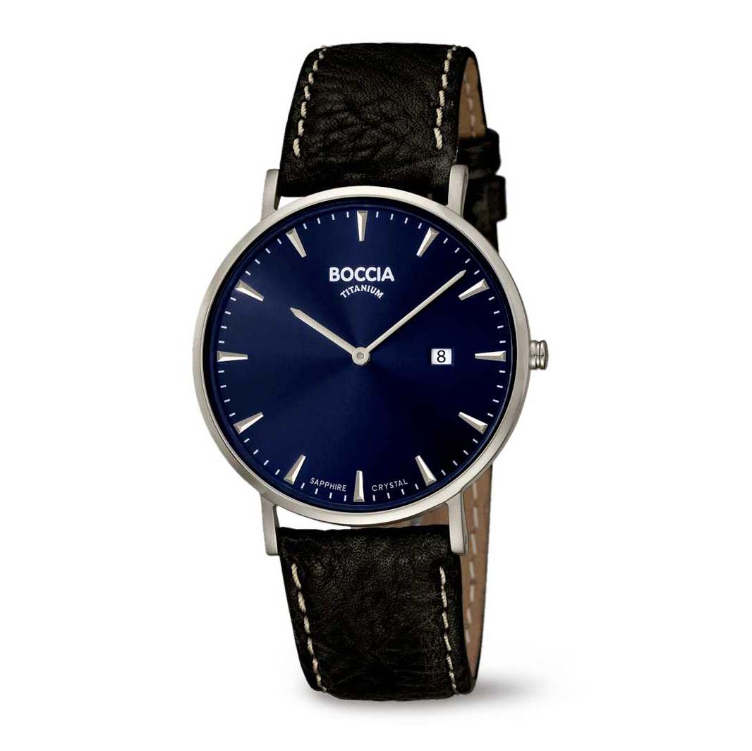 BOCCIA Herrenarmbanduhr Titan 3648-02