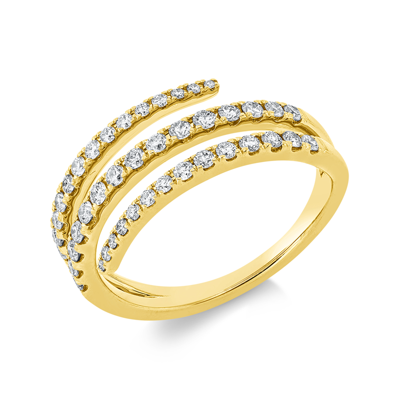 JS Brillant-Ring Gelbgold