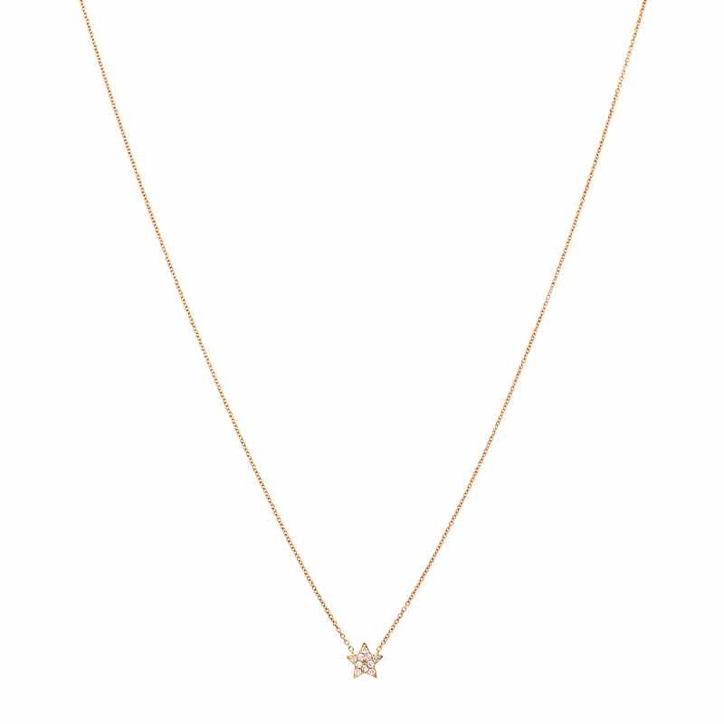 Brillant-Kette Roségold