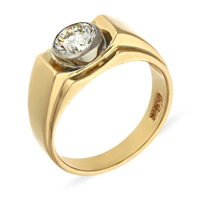 Brillant-Ring Bicolor
