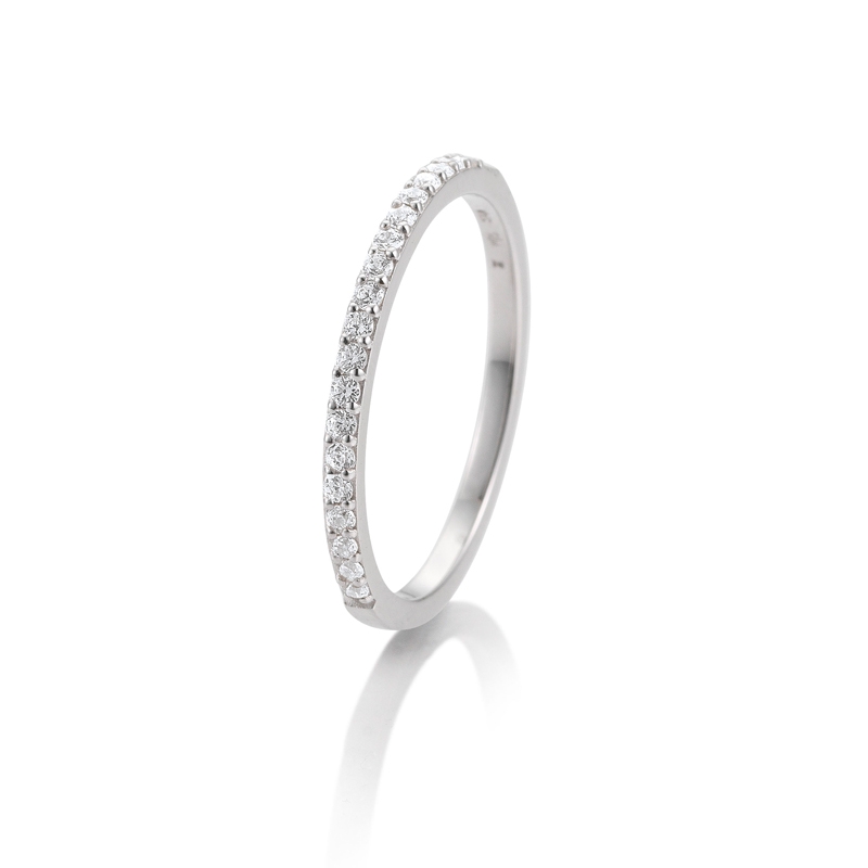 Brillant-Ring Weißgold