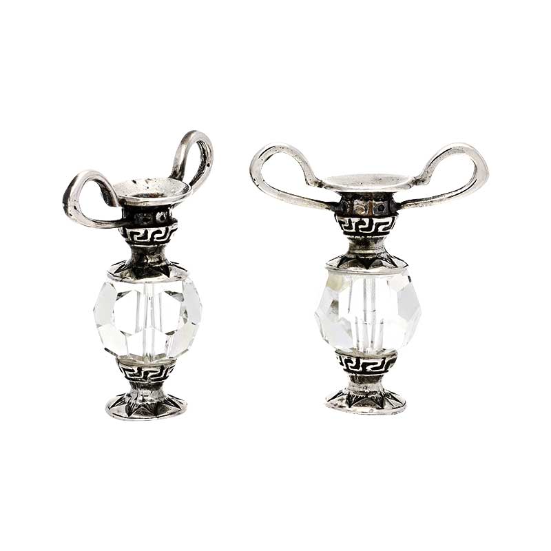 'Vase' 2er Set Silber