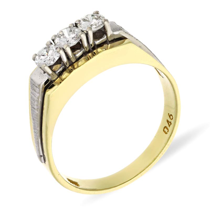 Brillant-Ring Bicolor