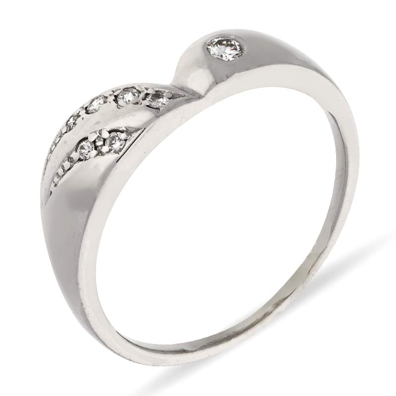 Brillant-Ring Weißgold