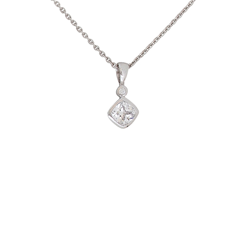 Anhänger mit Kette Silber