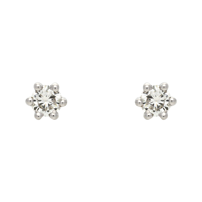 Brillant-Ohrstecker Weißgold 0,34 ct