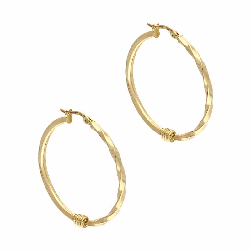 Creolen Gelbgold