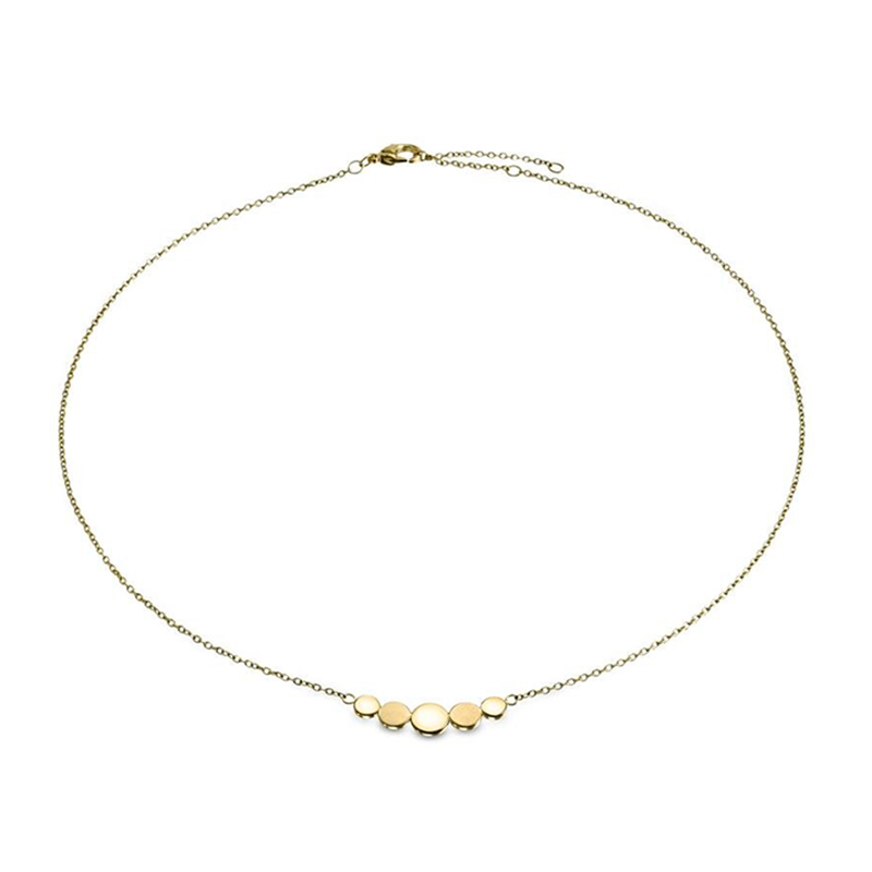 BOCCIA Collier Titan goldplattiert