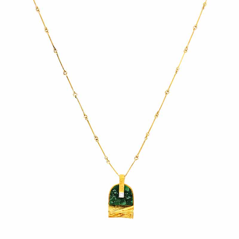 Lapponia Zoisit-Collier Bicolor